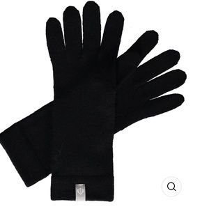 FRAAS 💯 Cashmere Black knit gloves one size never worn